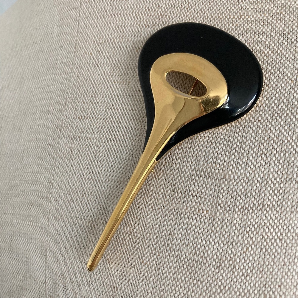1980s Large Monet Brooch